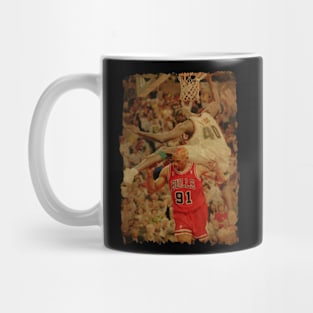 Dennis Rodman vs Shawn Kemp Vintage Mug